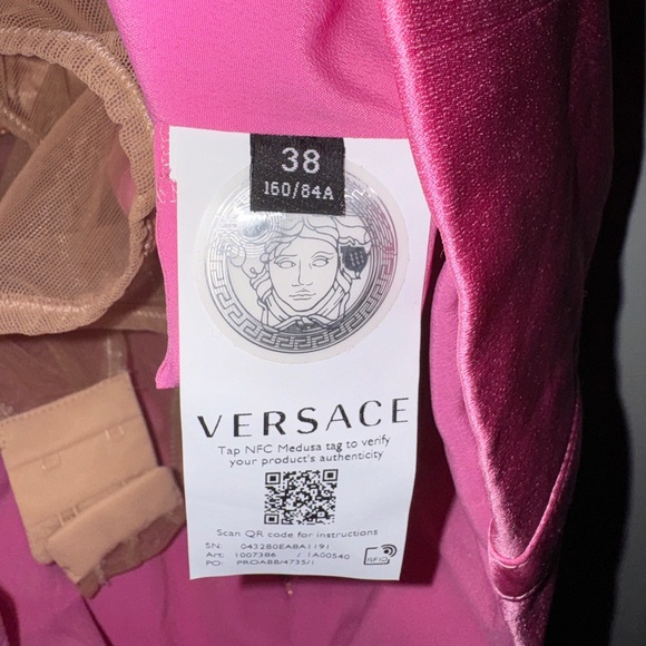 Versace Pink Medusa Minidress - Picture 5 of 8